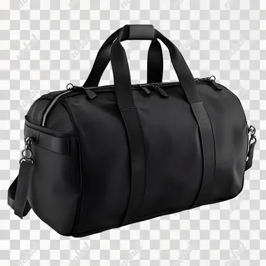 Stylish 3D Black Sport Bag for Active Lifestyles