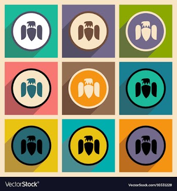Stylish assembly silhouettes eagles vector image