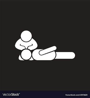 Stylish black and white icon first aid vector image
