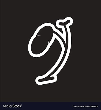 Stylish black and white icon human spleen vector image