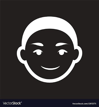 Stylish black and white icon indian boy vector image