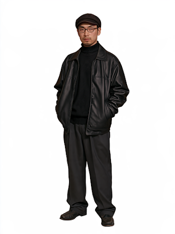Stylish Chinese Man in Vintage Attire (2008)