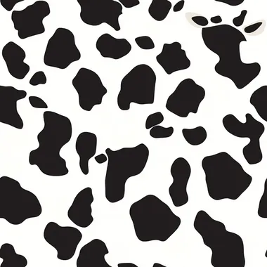 Stylish Cow Print Vector Design for Creative Use