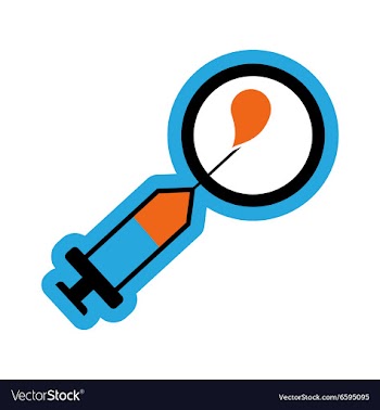 Stylish flat icon on white background artificial vector image