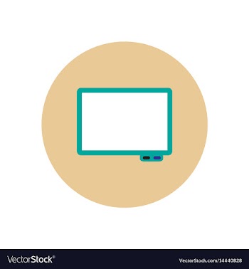 Stylish icon in circle business interactive vector image