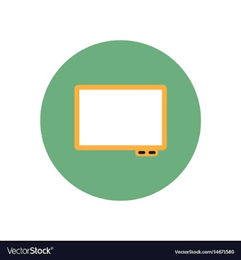 Stylish icon in circle business interactive vector image