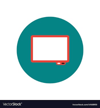 Stylish icon in circle business interactive vector image