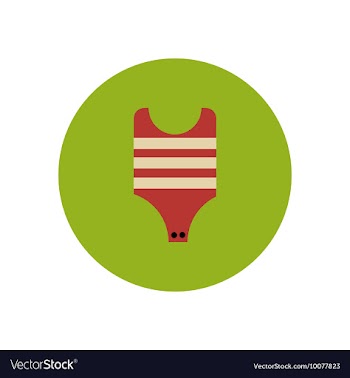 Stylish icon in color circle babies clothing vector image