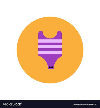 Stylish icon in color circle babies clothing vector image
