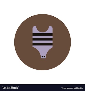Stylish icon in color circle babies clothing vector image