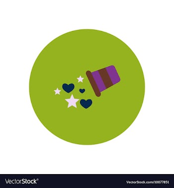 Stylish icon in color circle baby bucket vector image