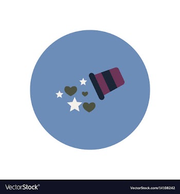 Stylish icon in color circle baby bucket vector image
