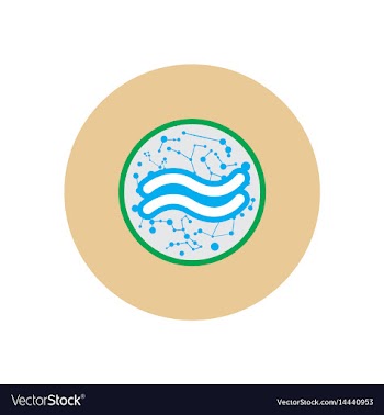 Stylish icon in color circle element zodiac vector image