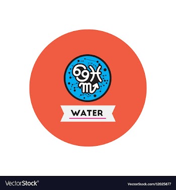 Stylish icon in color circle element zodiacal vector image
