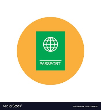 Stylish icon in color circle international vector image
