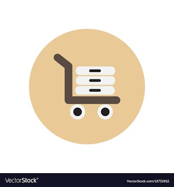 Stylish icon in color circle Luggage shipping vector image