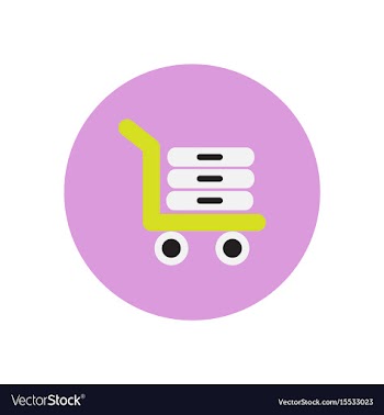 Stylish icon in color circle luggage shipping vector image