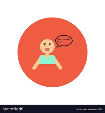 Stylish icon in color circle man attack stroke vector image