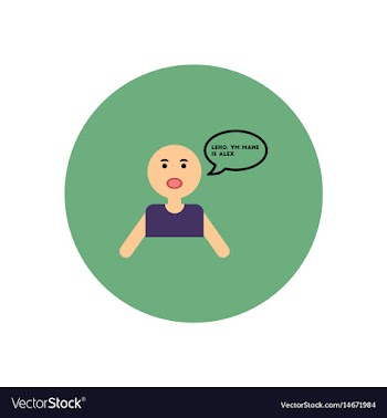 Stylish icon in color circle man attack stroke vector image