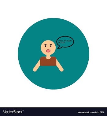 Stylish icon in color circle man attack stroke vector image