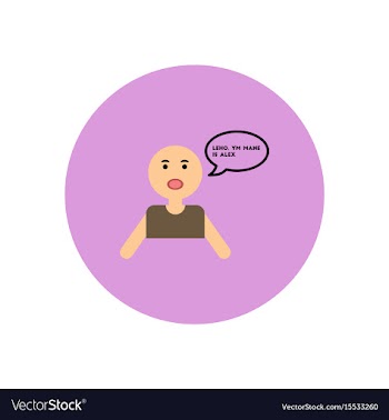 Stylish icon in color circle man attack stroke vector image