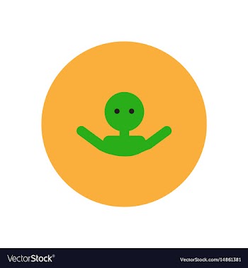 Stylish icon in color circle man swimmer vector image