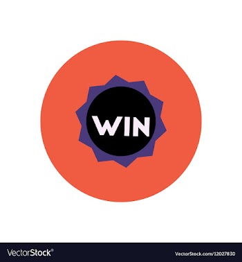 Stylish icon in color circle medal winner vector image