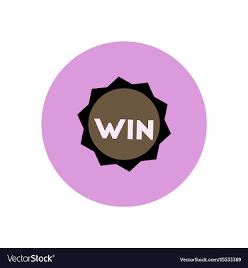 Stylish icon in color circle medal winner vector image