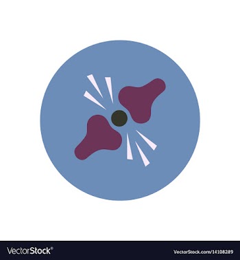 Stylish icon in color circle problems joints vector image