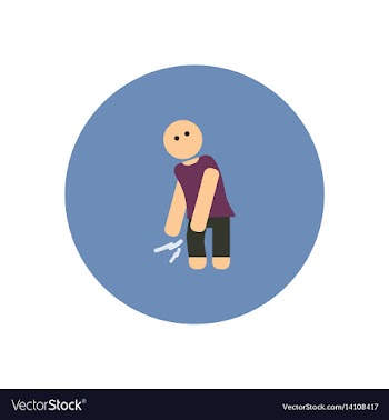 Stylish icon in color circle problems joints vector image