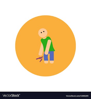 Stylish icon in color circle problems joints vector image