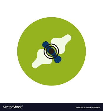 Stylish icon in color circle problems joints vector image