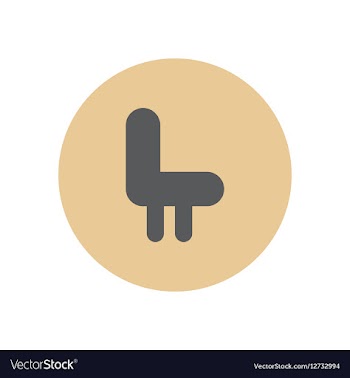 Stylish icon in color circle seat transport vector image