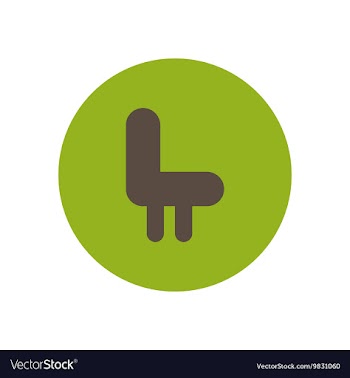 Stylish icon in color circle seat transport vector image