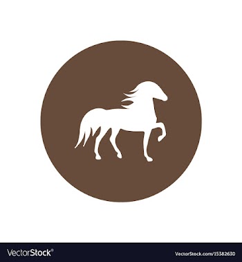 Stylish icon in color circle silhouette running vector image