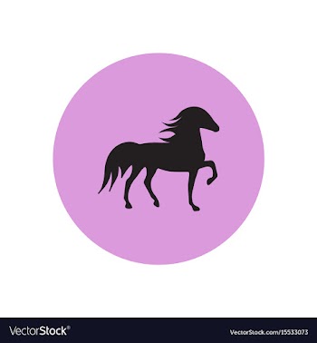 Stylish icon in color circle silhouette running vector image