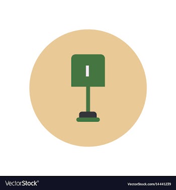 Stylish icon in color circle small shovel vector image