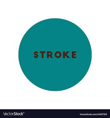 Stylish icon in color circle stroke disease vector image