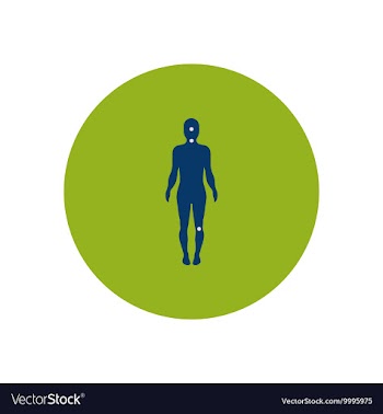 Stylish icon in color circle symptoms of vector image