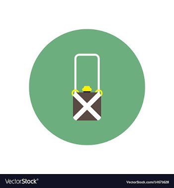 Stylish icon in color circle travel suitcase vector image