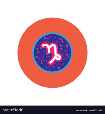 Stylish icon in color circle Zodiac signs vector image