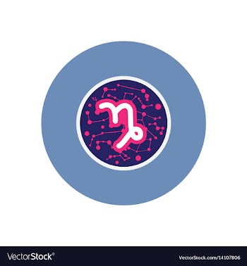 Stylish icon in color circle zodiac signs vector image