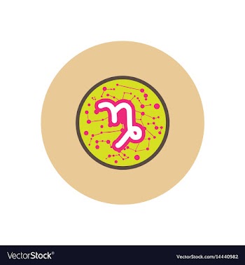 Stylish icon in color circle zodiac signs vector image
