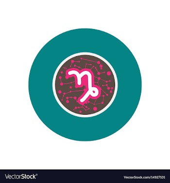 Stylish icon in color circle zodiac signs vector image