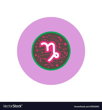 Stylish icon in color circle zodiac signs vector image