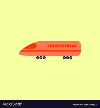 Stylish icon in flat style travel airplane vector image