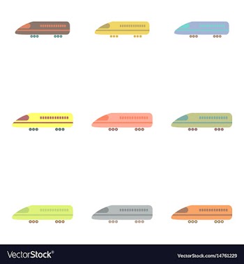 Stylish icon in flat style travel airplane vector image