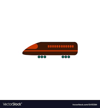 Stylish icon in flat style travel airplane vector image