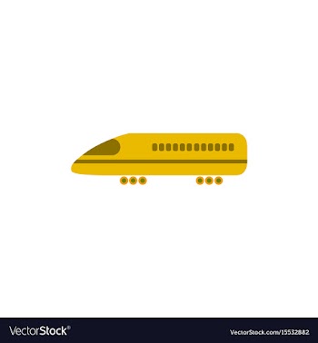 Stylish icon in flat style travel airplane vector image