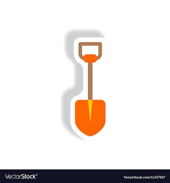 Stylish icon in paper sticker style agriculture vector image